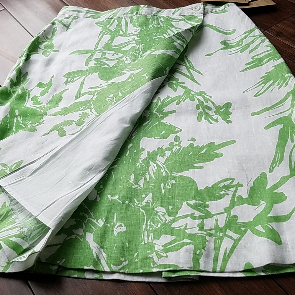 🎉HP🎉 NWT Coldwater Creek Abstract Print Skirt Sm - Picture 7 of 9